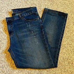 Mossimo Skinny Boyfriend Crop Jeans Size 10